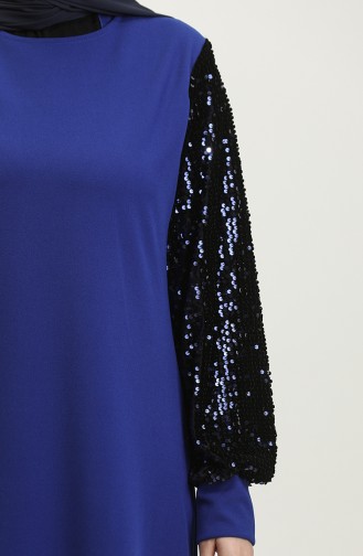 Abendkleid Mit Pailletten 0305-07 Saks 0305-07