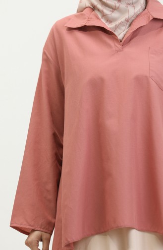 Oversized Tuniek 2007-02 Dusty Rose 2007-02