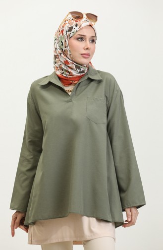 Oversize Tunic 2007-03 Khaki 2007-03