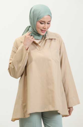 Oversize Tunik 2007-06 Bej