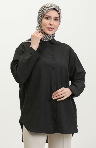 Oversize Shirt 4802-01 Black 4802-01