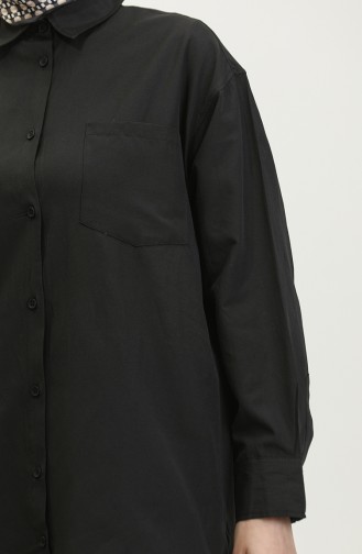 Oversize Shirt 4802-01 Black 4802-01