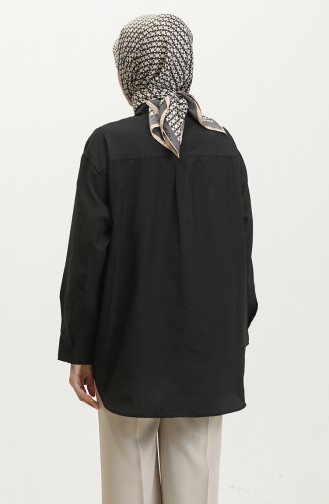 Oversize Shirt 4802-01 Black 4802-01