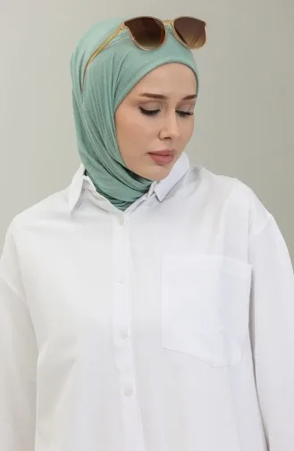 Tunique Avec Poches 4805-02 Blanc 4805-02