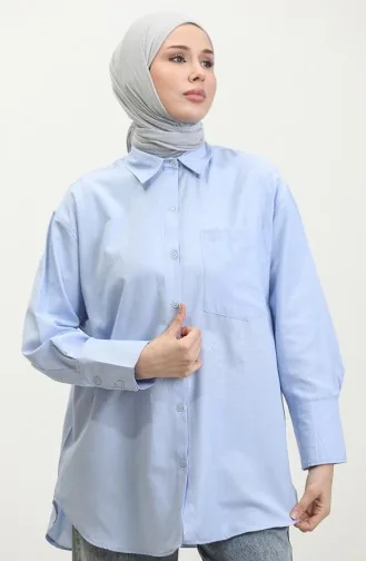 تونيك بجيب 4805-03 أزرق  4805-03