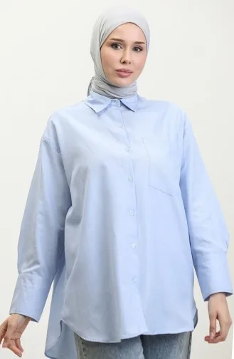 تونيك بجيب 4805-03 أزرق  4805-03