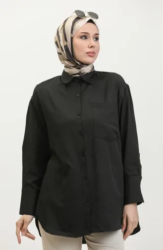 Tunique Avec Poches 4805-04 Noir 4805-04