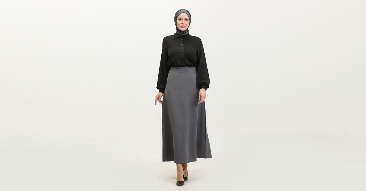 Double Skirt 4816-02 Gray 4816-02 | Sefamerve