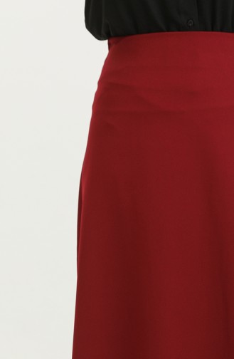 Double Skirt 4816-03 Burgundy 4816-03