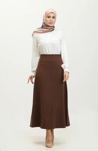 Dubbele Rok 4816-04 Bruin 4816-04