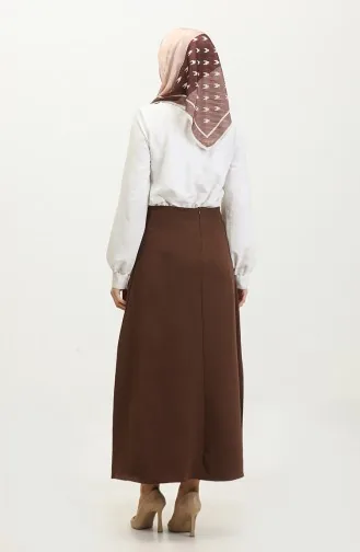 Dubbele Rok 4816-04 Bruin 4816-04