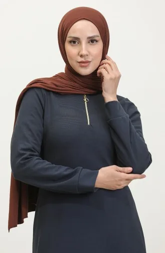 Robe A Fermeture 2148C-01 Bleu Marine 2148C-01