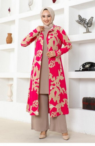 0332Sgs Patterned Triple Suit Red 16949