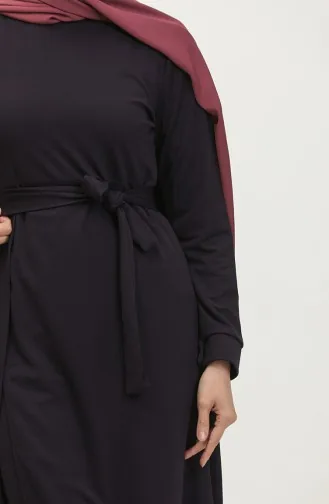 Ensemble Deux Pièces Tunique Pantalon Fendu 0664-10 Pourpre 0664-10