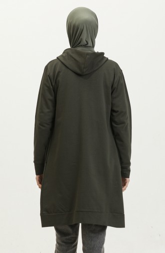 Hooded Sweatshirt 24003-02 Khaki 24003-02
