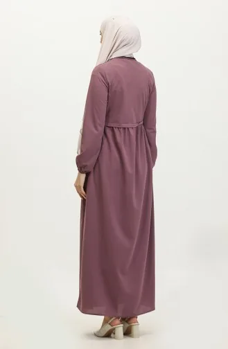 Abaya Mit Reißverschluss 0569-09 Flieder 0569-09