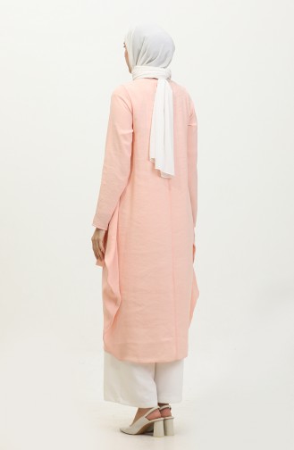 Pul Detaylı Tunik Pudra T1693