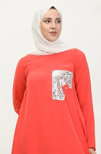 Tunique Détaillée à Sequins Grenade T1693 982