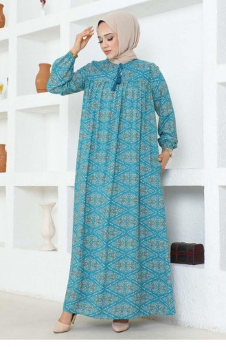 7101Sgs Robe Viscose Robe Menthe 16966