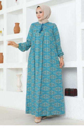 7101Sgs Robe Viscose Jurk Mint 16966