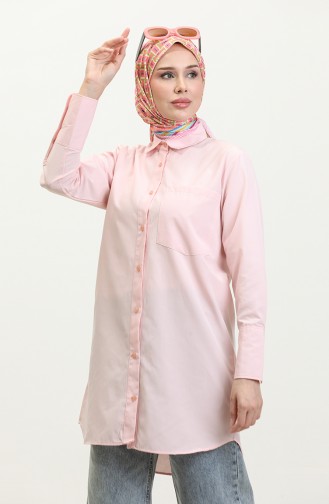 Buttoned Tunic 4820-06 Salmon 4820-06