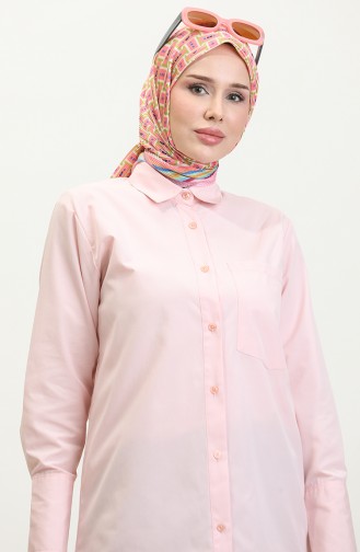 Buttoned Tunic 4820-06 Salmon 4820-06