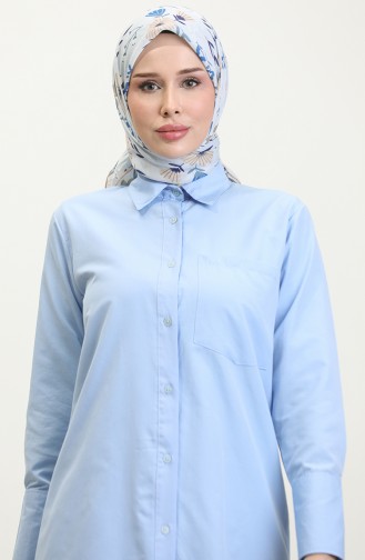 Buttoned Tunic 4820-08 Blue 4820-08