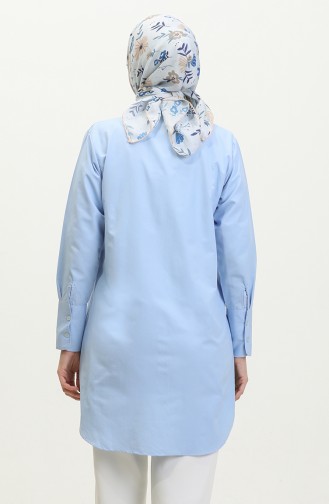 Buttoned Tunic 4820-08 Blue 4820-08