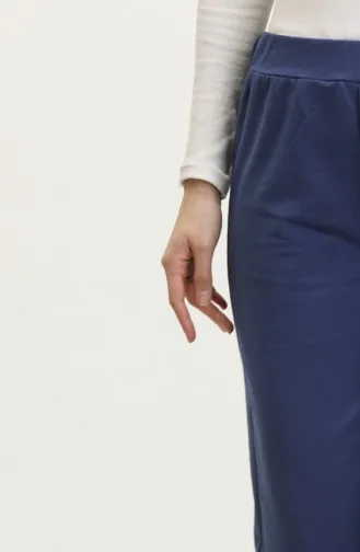 Elastic waist Sweatpants 23101-09 İndigo 23101-09
