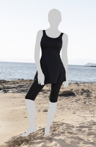 Pantyjurk Badpak 22600E-04 Zwart 22600E-04