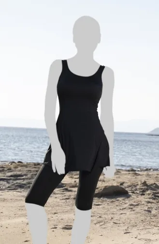 Tights Dress Swimsuit 22600E-04 Black 22600E-04
