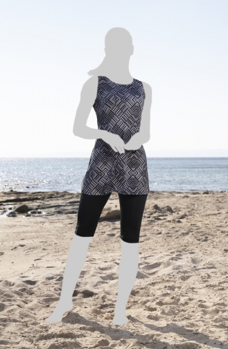 Taytlı Elbise Mayo 23703E-01 Siyah