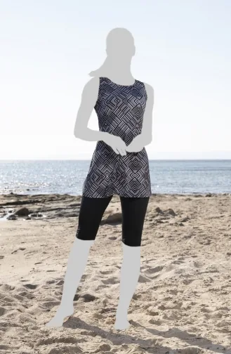 Taytlı Elbise Mayo 23703E-01 Siyah