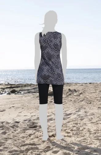 Taytlı Elbise Mayo 23703E-01 Siyah