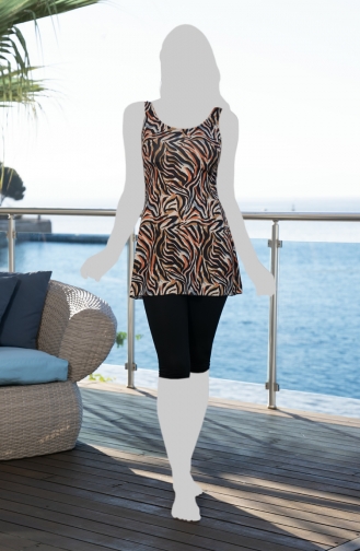 Pantyjurk Badpak 24614-01 Zwart 24614-01