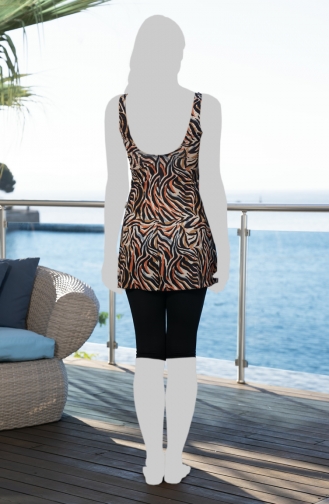 Pantyjurk Badpak 24614-01 Zwart 24614-01