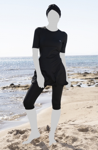 Tights Hijab Swimsuit 22801E-02 Black 22801E-02