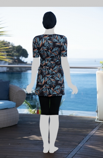 Tights Hijab Swimsuit 24807-01 Black 24807-01