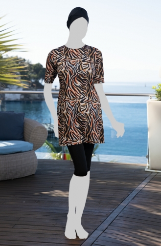 Tights Hijab Swimsuit 24814-01 Black 24814-01