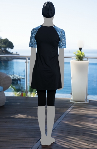 Tights Hijab Swimsuit 24825-01 Black 24825-01