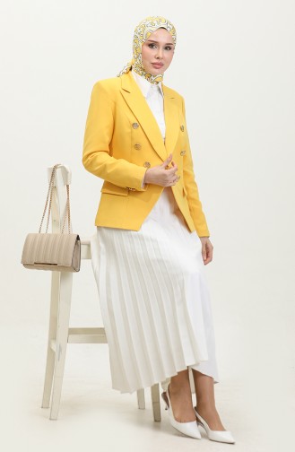 Blazer Jacket Yellow C1002 969