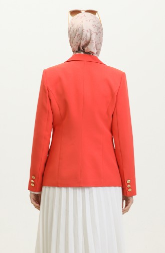 Blazer Jacket Orange C1002 975