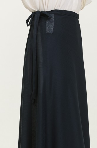 Taillengebundener Mevlana-Gebetsrock 1046-01 Petrol 1046-01