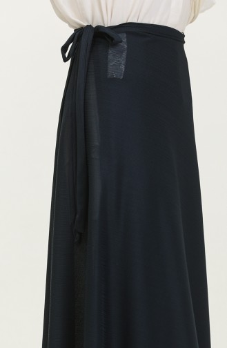 waist Tie Mevlana Prayer Skirt  1046-01 Petrol 1046-01