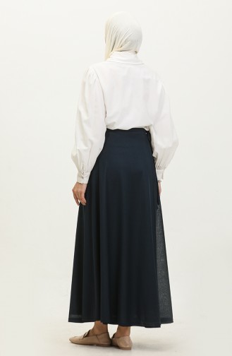 waist Tie Mevlana Prayer Skirt  1046-01 Petrol 1046-01