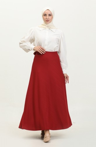 waist Tie Mevlana Prayer Skirt 1046-02 Burgundy 1046-02