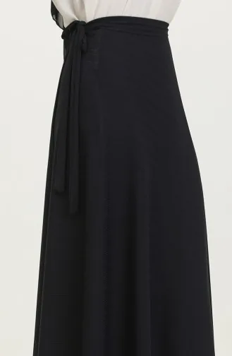 Taillengebundener Mevlana-Gebetsrock 1046-03 Marineblau 1046-03