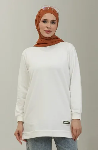 تونيك قطن ممشط خيطان  280128-07 إكرو 280128-07