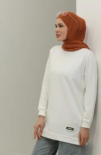 تونيك قطن ممشط خيطان  280128-07 إكرو 280128-07