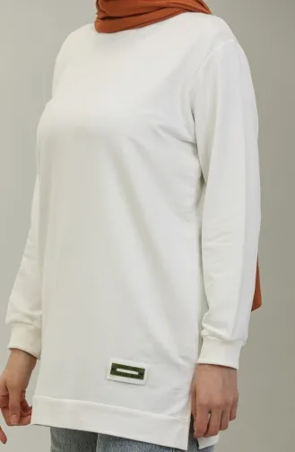 تونيك قطن ممشط خيطان  280128-07 إكرو 280128-07